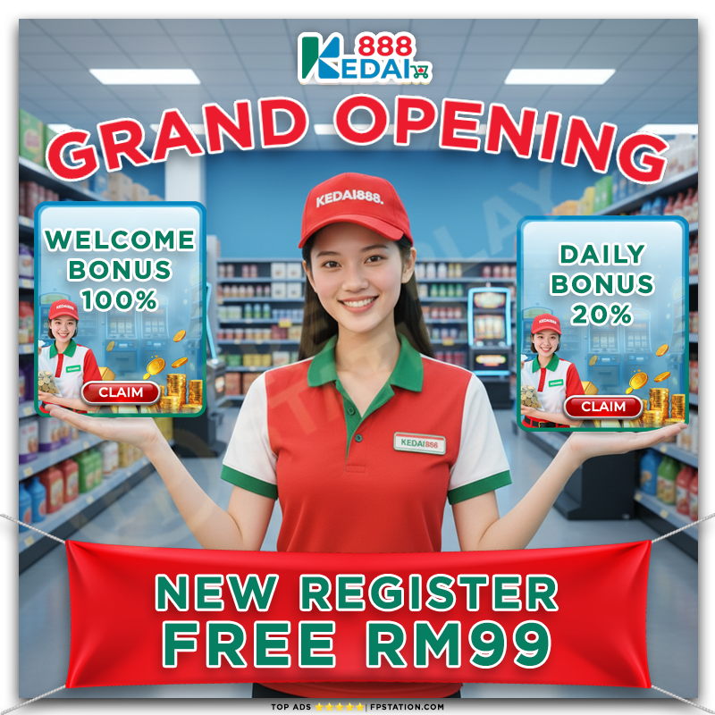 Kedai888 Review 2026: Bonus RM40, Deposit RM1 & Cara Daftar